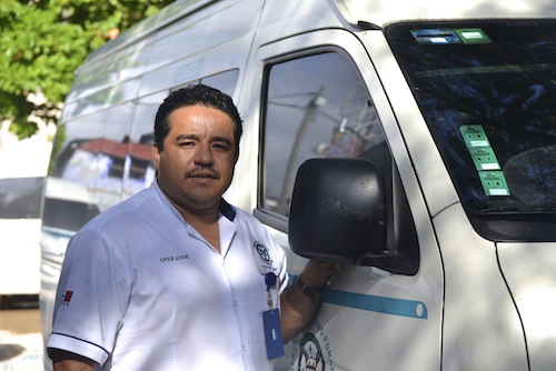 Jaime, a Colectivo driver super sympatico! 