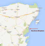 Sian Ka'an Map