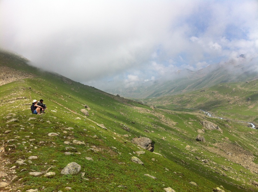 Trekking guide at Naranag - Kashmir