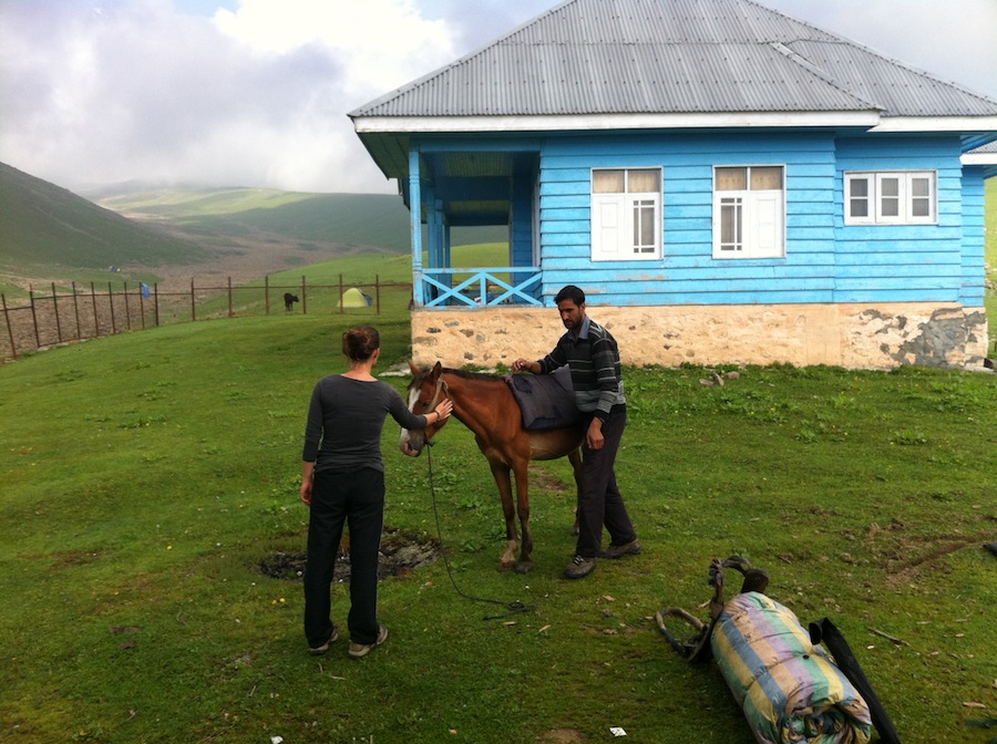 Trekking guide at Naranag - Kashmir