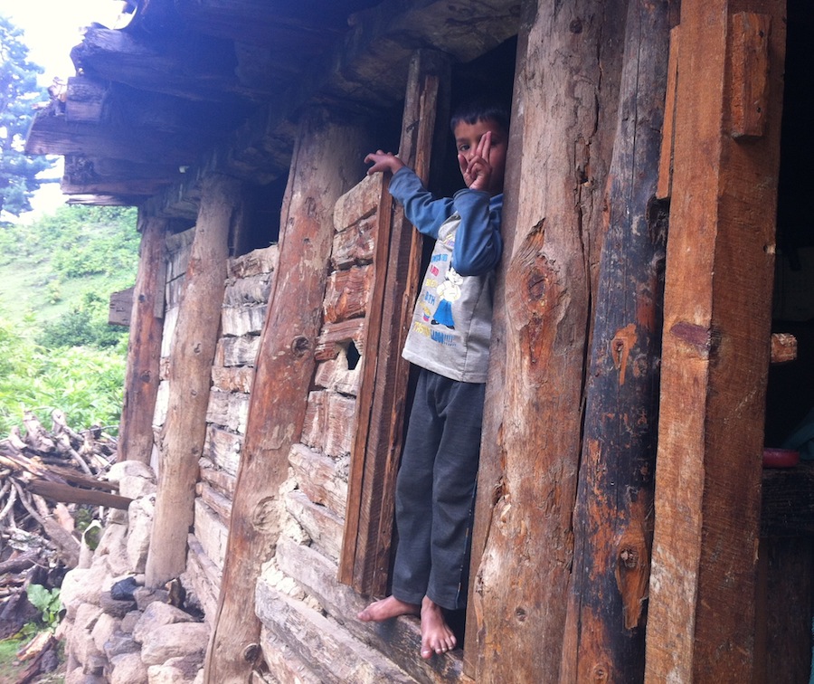 Trekking guide at Naranag - Kashmir