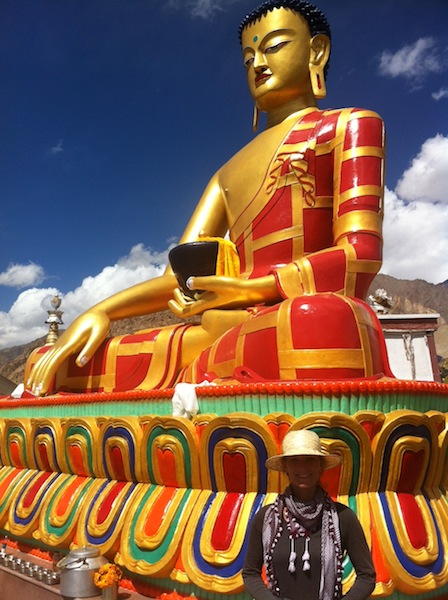 Buddha Statue in Hemis Shukpachan, Ladakh