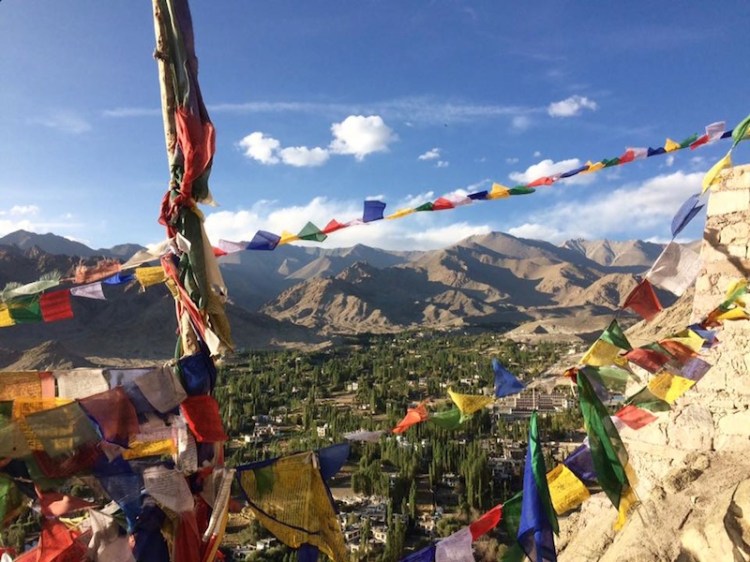 The city of Leh, Ladakh
