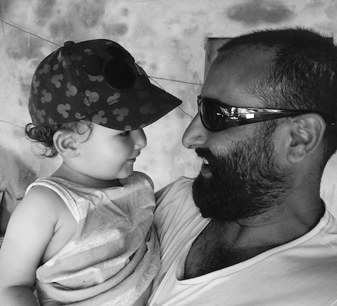 Niyaz with his son Sidiq